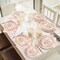 96Pcs 65th Birthday Party Plates and Napkins for 65 Year Old Birthday Party Supplies Rose Gold Paper Dessert Plates 65th Birthday Tableware Set for Men Women 24 Guests Party Decorations